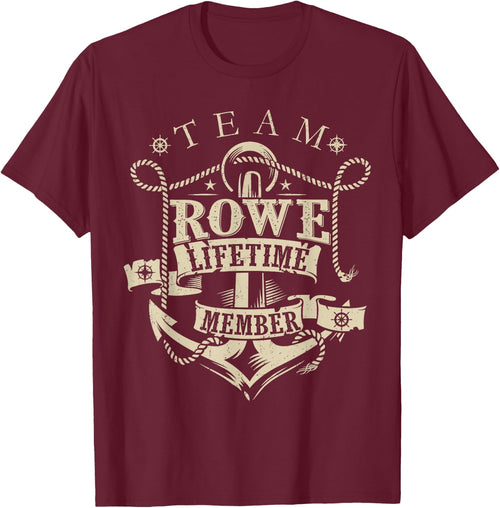 Team ROWE Lifetime Member Vintage ROWE Family Name