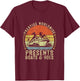 Vintage Retro Prestige Worldwide Presents Boats And Hoes T-Shirt - T-Shirt | Maroon