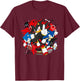 Sonic the Hedgehog, Sonic X Shadow Generations - Game On T-Shirt - T-Shirt | Maroon