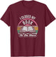 Retro Vintage I Closed My Book To Be Here Book Lover Reading T-Shirt - T-Shirt | Maroon
