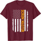 Scrum Master Job, American Flag Scrum Masters Career T-Shirt - T-Shirt | Maroon