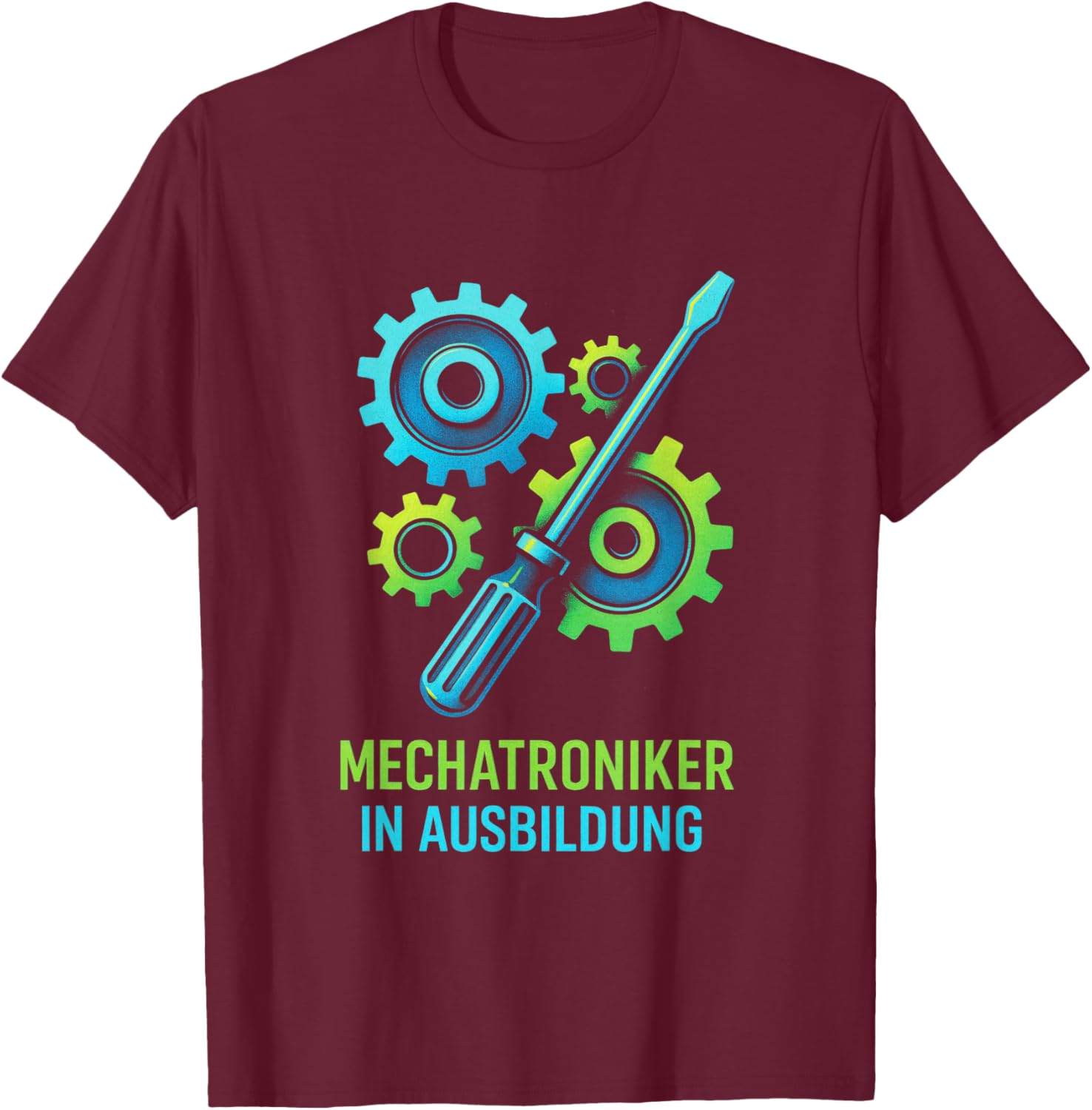 Mechatroniker In Ausbildung - Mechatroniker T-Shirt - T-Shirt | Maroon
