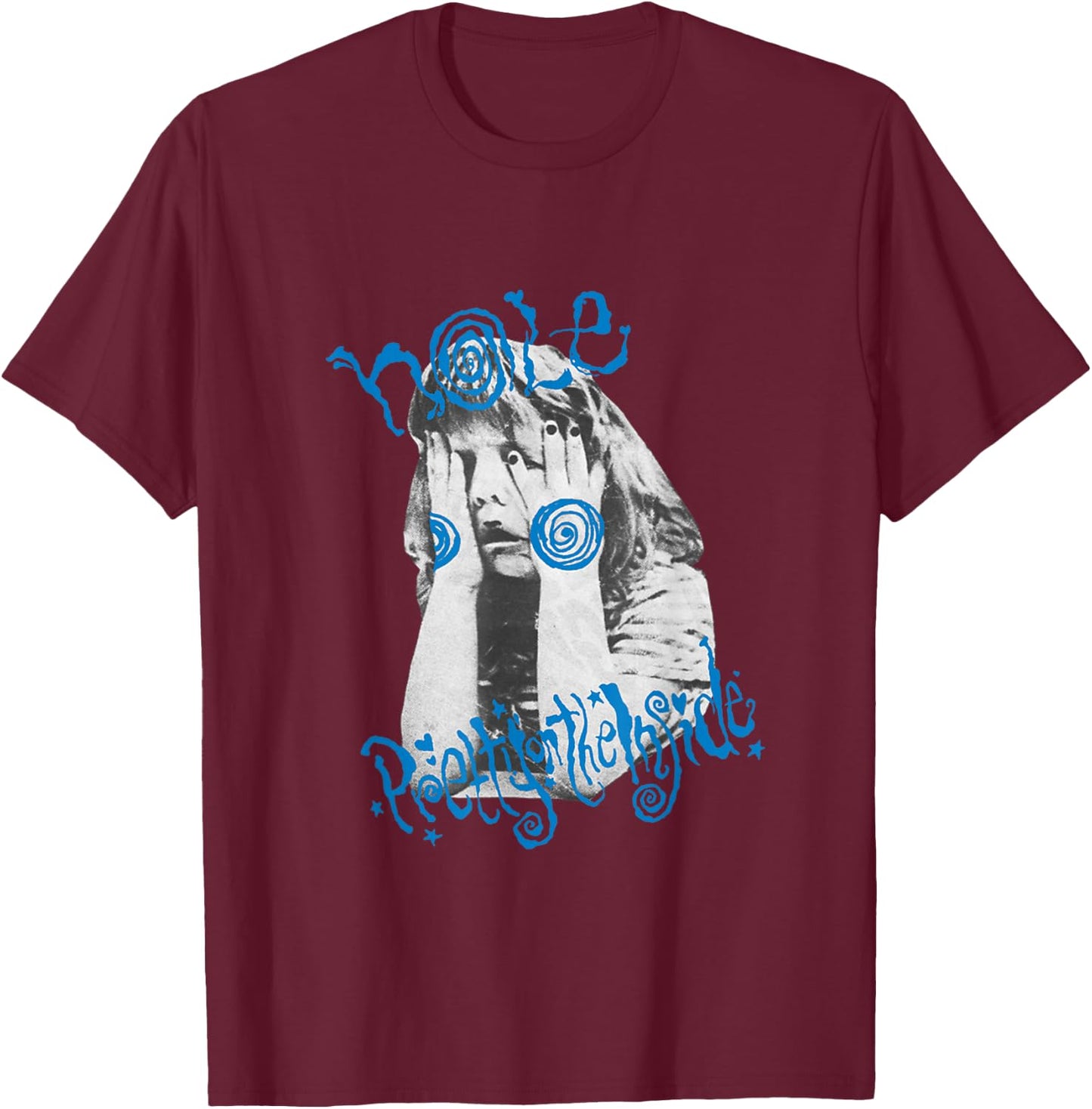 Hole - Pretty On The Inside T-Shirt - T-Shirt | Maroon