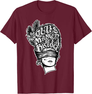 Let Them Eat Cake T-Shirt - T-Shirt | Maroon