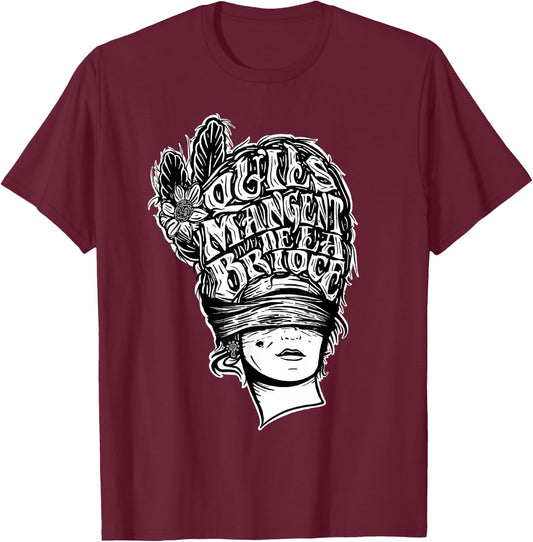 Let Them Eat Cake T-Shirt - T-Shirt | Maroon