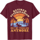Retired Veterinarian Not My Problem Anymore T-Shirt - T-Shirt | Maroon