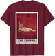 The Floppa Caracal Cat Tarot Card Funny Meme Women Kids T-Shirt - T-Shirt | Maroon