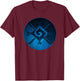 Ancient Mayan Symbol of Balance & Stability Hunab Ku T-Shirt - T-Shirt | Maroon