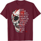 Blood Stains Are Red Ultraviolet Lights Are Blue Men & Women T-Shirt - T-Shirt | Maroon