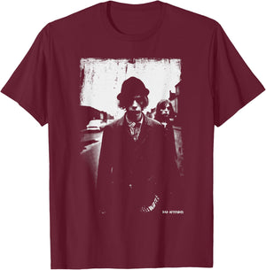 Soft Grunge Aesthetic Street Punk Retro T-Shirt - T-Shirt | Maroon