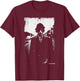 Soft Grunge Aesthetic Street Punk Retro T-Shirt - T-Shirt | Maroon