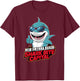 New Smyrna Beach: Shark Bite Capital Of The World Graphic Women Girls Kids T-Shirt - T-Shirt | Maroon