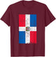 Dominican Republic Flag - Dominican Rep. Pride Shirt Gift T-Shirt - T-Shirt | Maroon