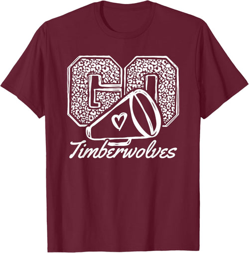 Go Cheer Timberwolves Sports Name Gifts Men Women Boy Girl
