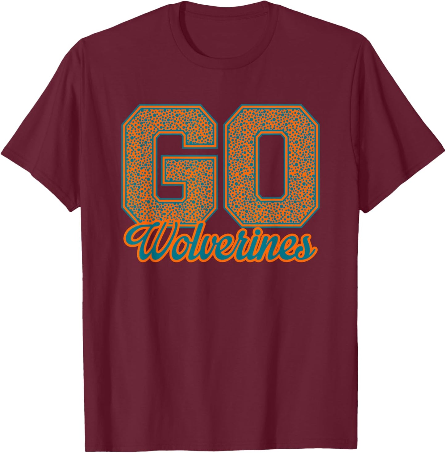 Westlake Wolverines GO! School Pride T-Shirt - T-Shirt | Maroon