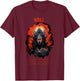 Kali Goddess of Death, Time and Doomsday Hindu God Occult T-Shirt - T-Shirt | Maroon