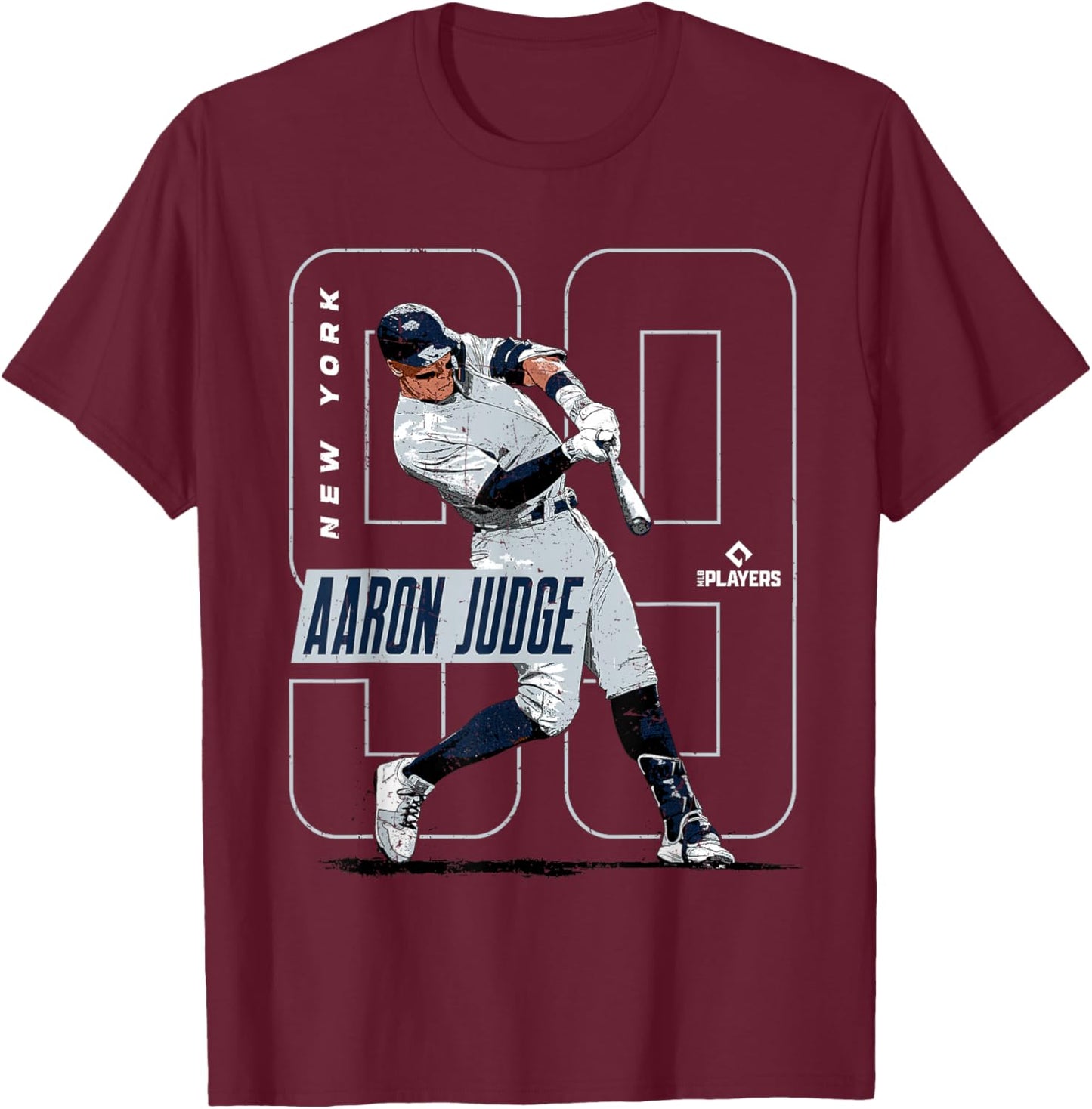 MLBPA - Major League Baseball Aaron Judge - MLBJUD3004 T-Shirt - T-Shirt | Maroon