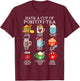Have A Cup Of Positivi-Tea Funny Christmas School Counselor T-Shirt - T-Shirt | Maroon