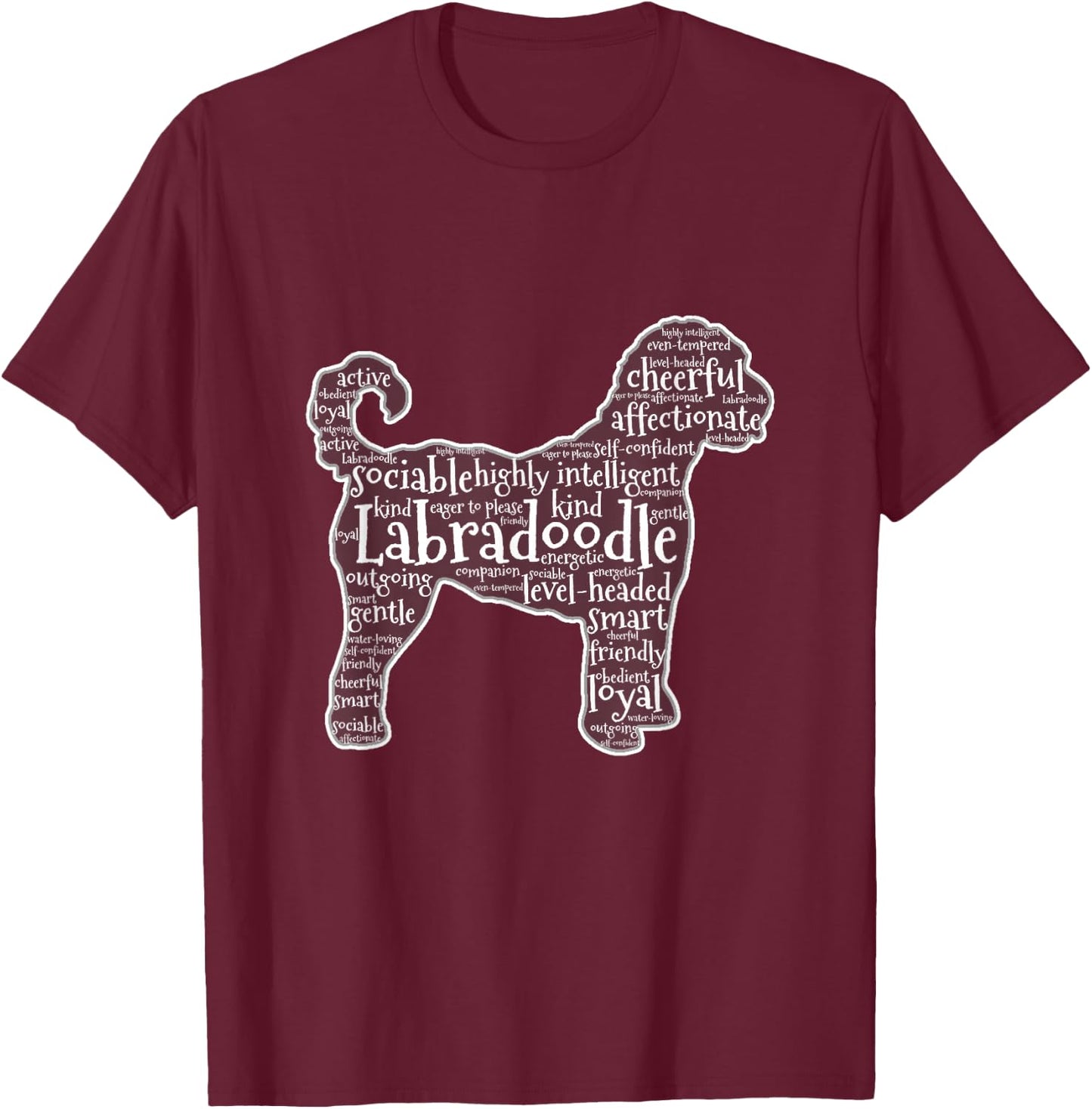 Labradoodle T-Shirt - T-Shirt | Maroon