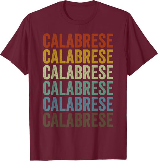 Calabrese Horse Retro T-Shirt - T-Shirt | Maroon