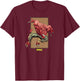 Invincible Dinosaurus T-Shirt - T-Shirt | Maroon