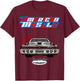 1968,68,HotRod,Impala,Biscayne,Del Ray,DelRay,Muscle Car,USA T-Shirt - T-Shirt | Maroon