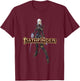 Pathfinder Merisiel the Rogue T-Shirt - T-Shirt | Maroon