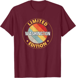 Washington Name T-Shirt - T-Shirt | Maroon