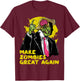 Make Zombies Great Again Funny Trump Zombie Costume Shirt T-Shirt - T-Shirt | Maroon