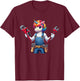 Plumber Job Matching Team Costume Colorful Unicorn Lover T-Shirt - T-Shirt | Maroon