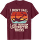 Funny Skater Skateboard Retro Skating Lover Men Boys Kids T-Shirt - T-Shirt | Maroon