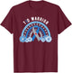 T1D Warrior Diabetes Awareness Type 1 Diabetes Warrior T-Shirt - T-Shirt | Maroon