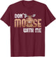 Scandinavia Animal Sweden Nature Wild Animal Funny Moose T-Shirt - T-Shirt | Maroon