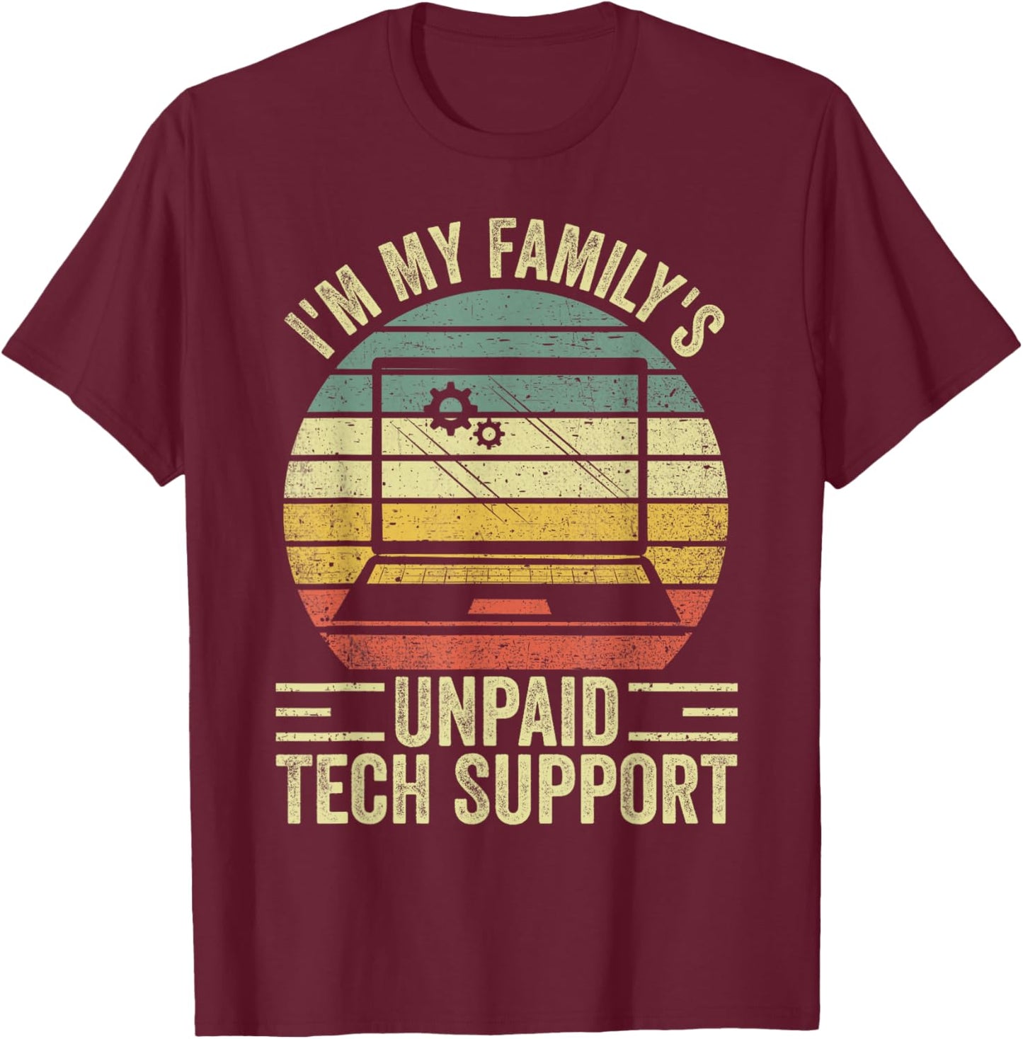 Funny Computer Engineer Tech Men Geek Nerd Programmers T-Shirt - T-Shirt | Maroon