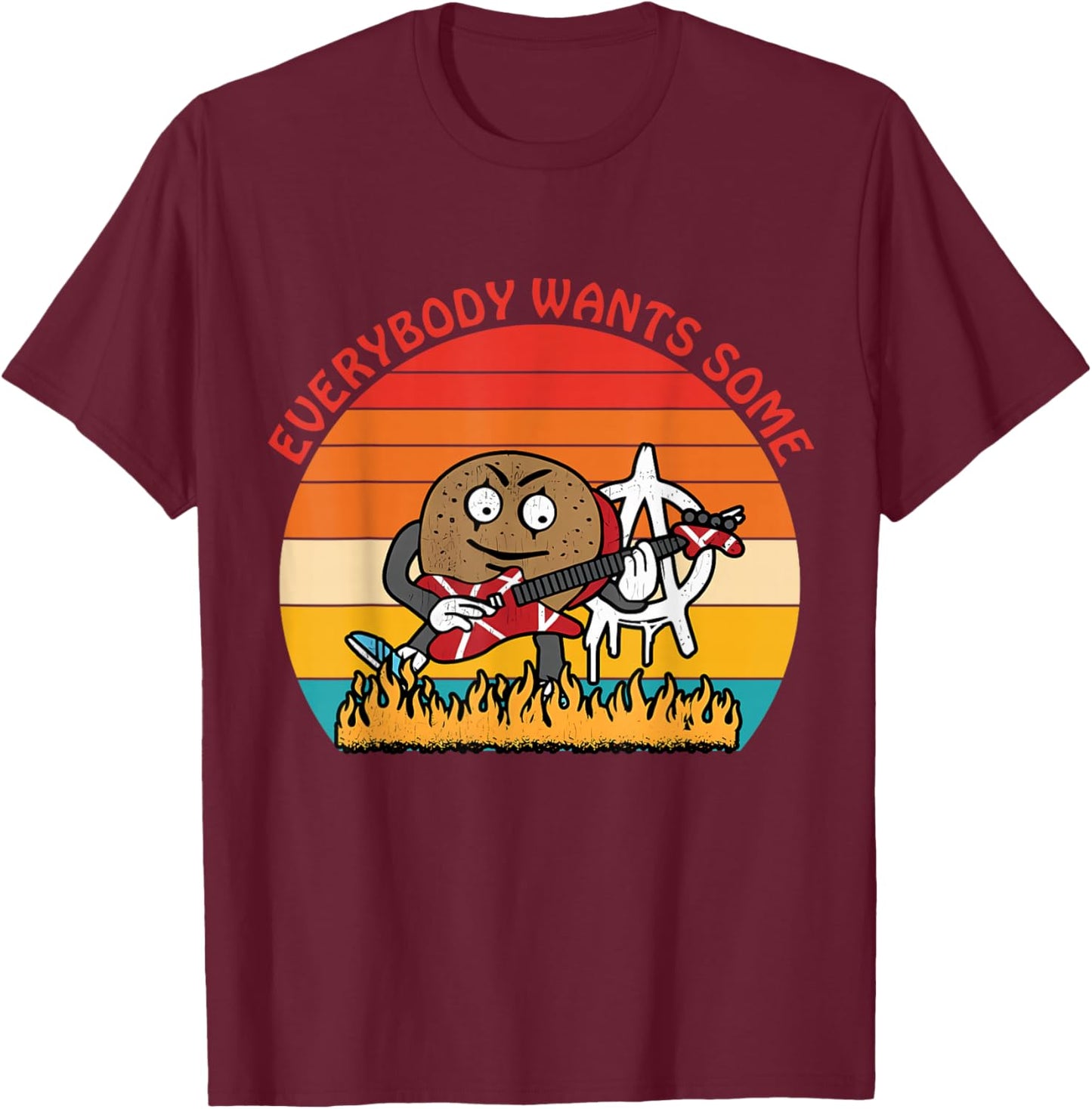 Everybody Wants Some Apparel T-Shirt - T-Shirt | Maroon