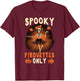 Halloween Ballerina Scary Trick Or Treat Spooky Ballet T-Shirt - T-Shirt | Maroon
