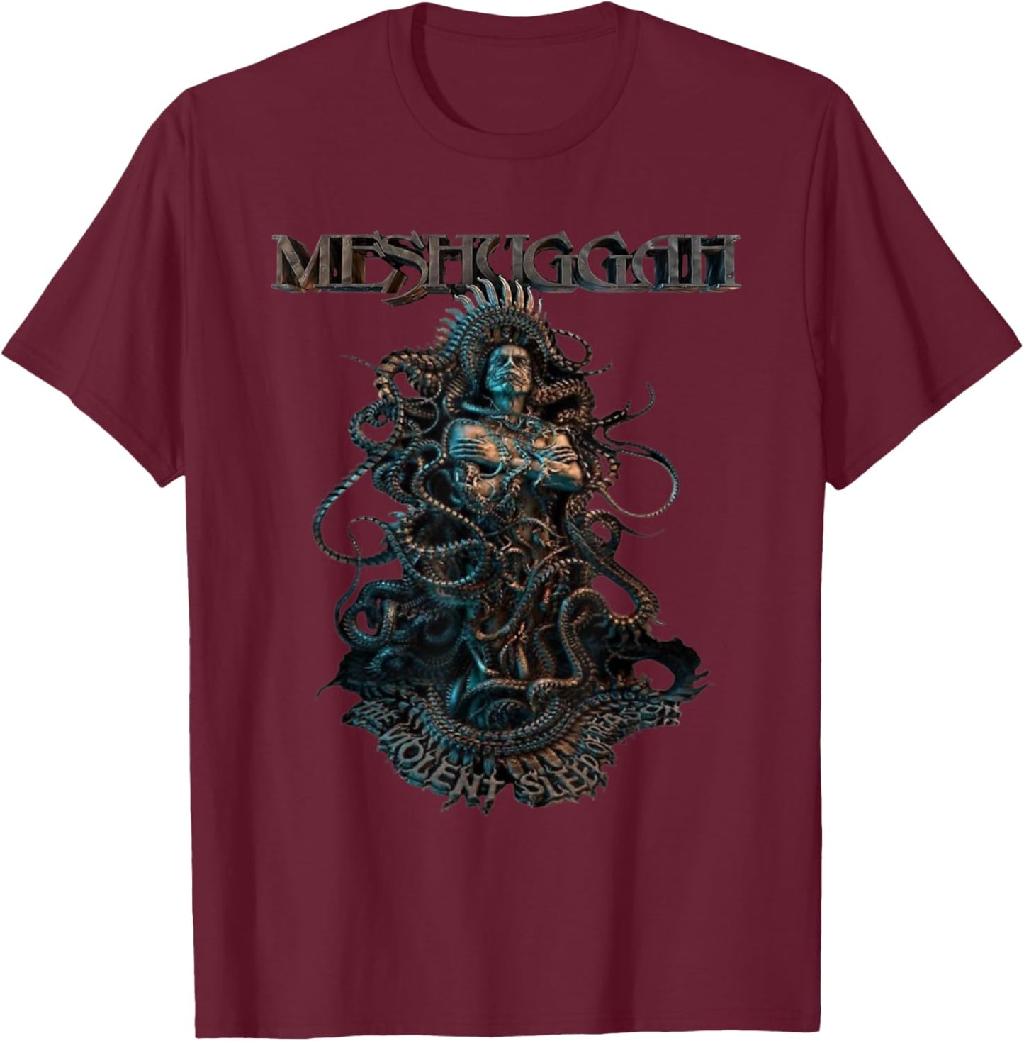 Meshuggah Graphic Design Gifts -Men gifts for Meshuggah fans T-Shirt - T-Shirt | Maroon