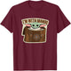 Star Wars The Mandalorian Season 3 Grogu I'm With Mando T-Shirt - T-Shirt | Maroon