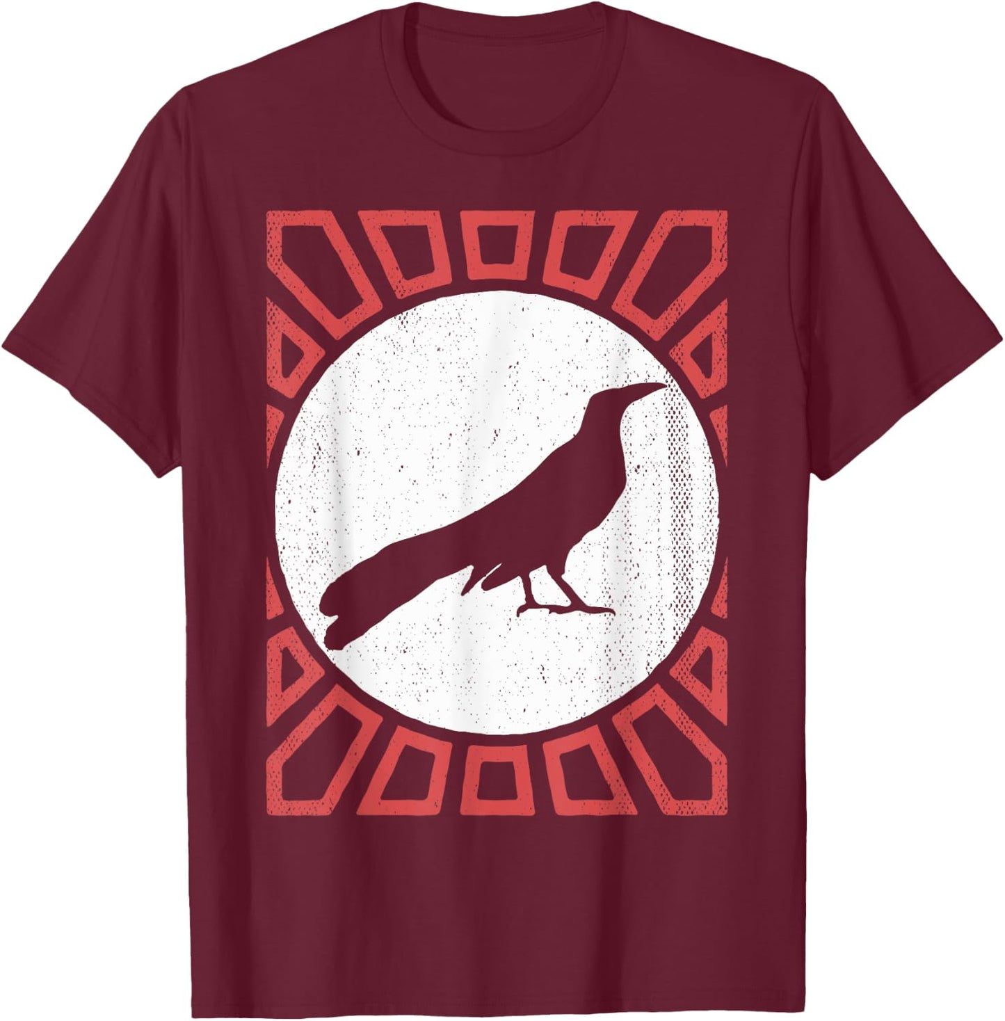 Grackle Lover Vintage Retro Style Animal T-Shirt - T-Shirt | Maroon