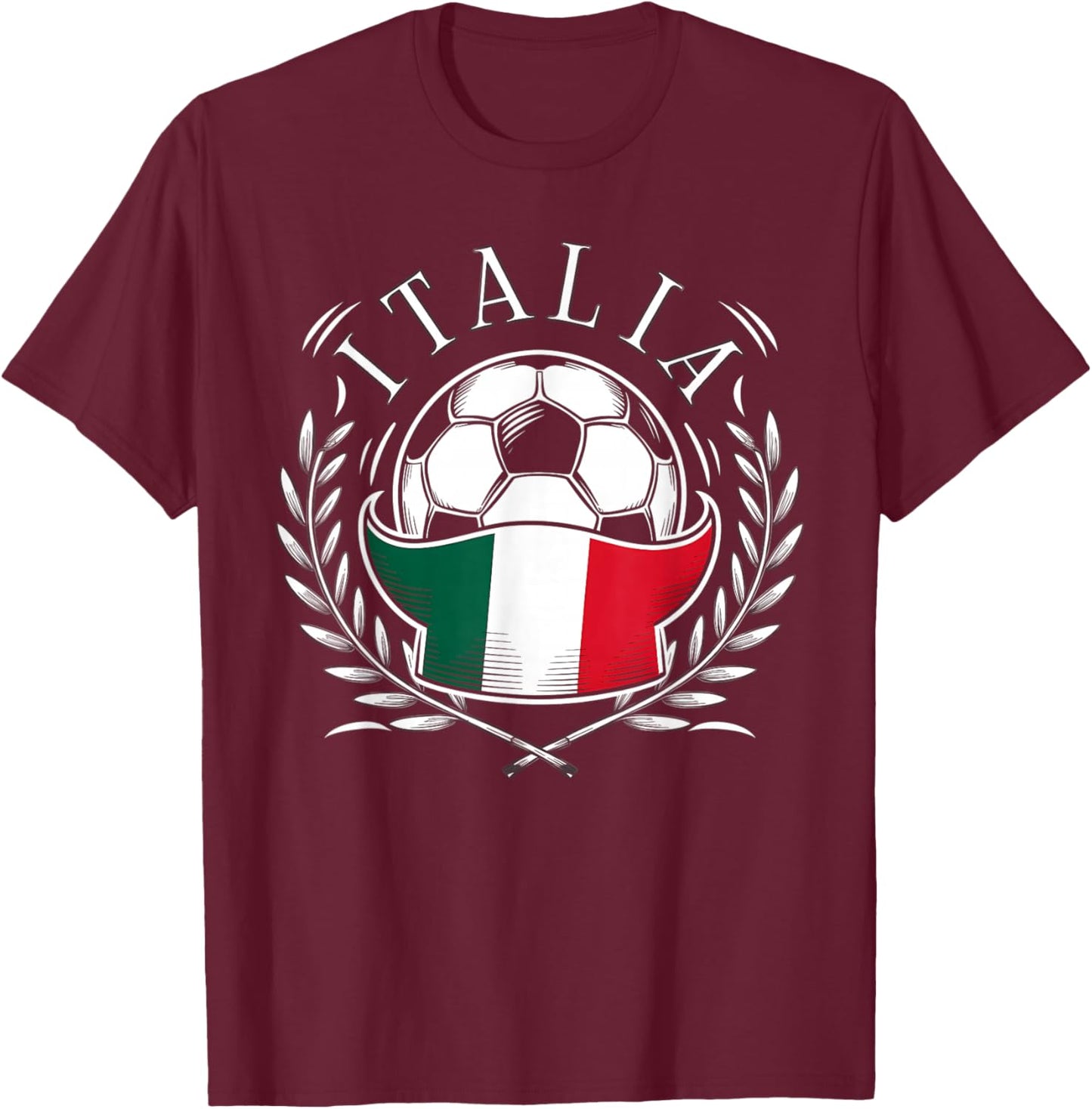 Italy Gift Europe Nation Italy Italia Rome Italians T-Shirt - T-Shirt | Maroon