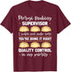 Pierogi Making Supervisor Polish Cuisine Filled Dumplings Small T-Shirt - T-Shirt | Maroon