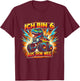 Kinder Ich bin 6 6. Geburtstag Junge Sechs Jahre Jungs T-Shirt - T-Shirt | Maroon