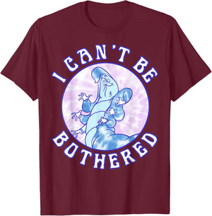 Disney Alice in Wonderland Caterpillar I Can't Be Bothered Small T-Shirt - T-Shirt | Maroon