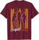 Melanin Cowgirl Swag African Western Rodeo Black History T-Shirt - T-Shirt | Maroon