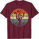 Cameraman Videographer Gifts Funny Retro Camera Filmmaker T-Shirt - T-Shirt | Maroon
