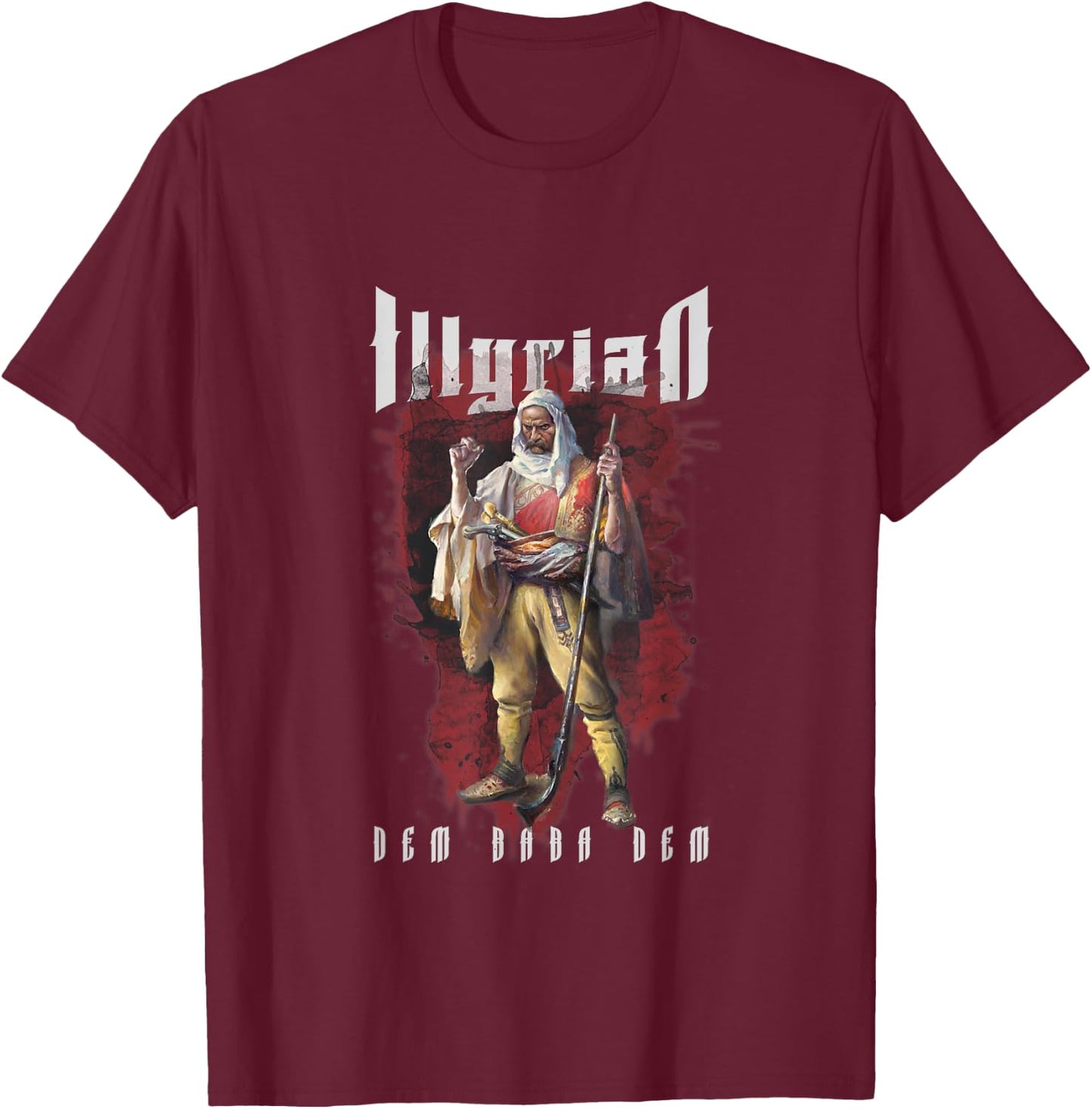 Illyrians Autochthonous T-Shirt - T-Shirt | Maroon