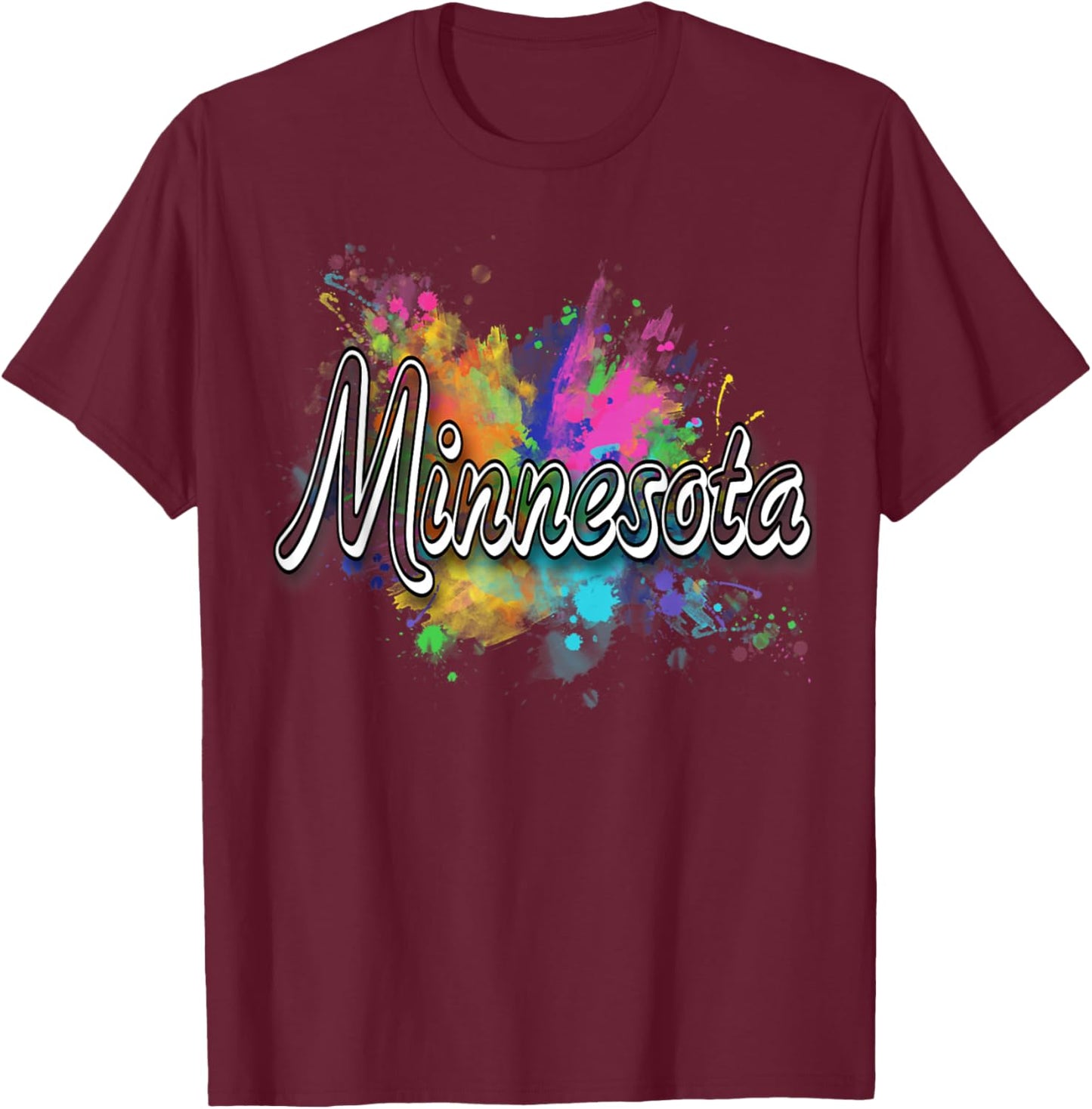 Minnesota Apparel Women & Kids - Minnesota T-Shirt - T-Shirt | Maroon