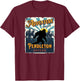 Pendleton Oregon Retro Sasquatch Big Foot Bigfoot Souvenir T-Shirt - T-Shirt | Maroon