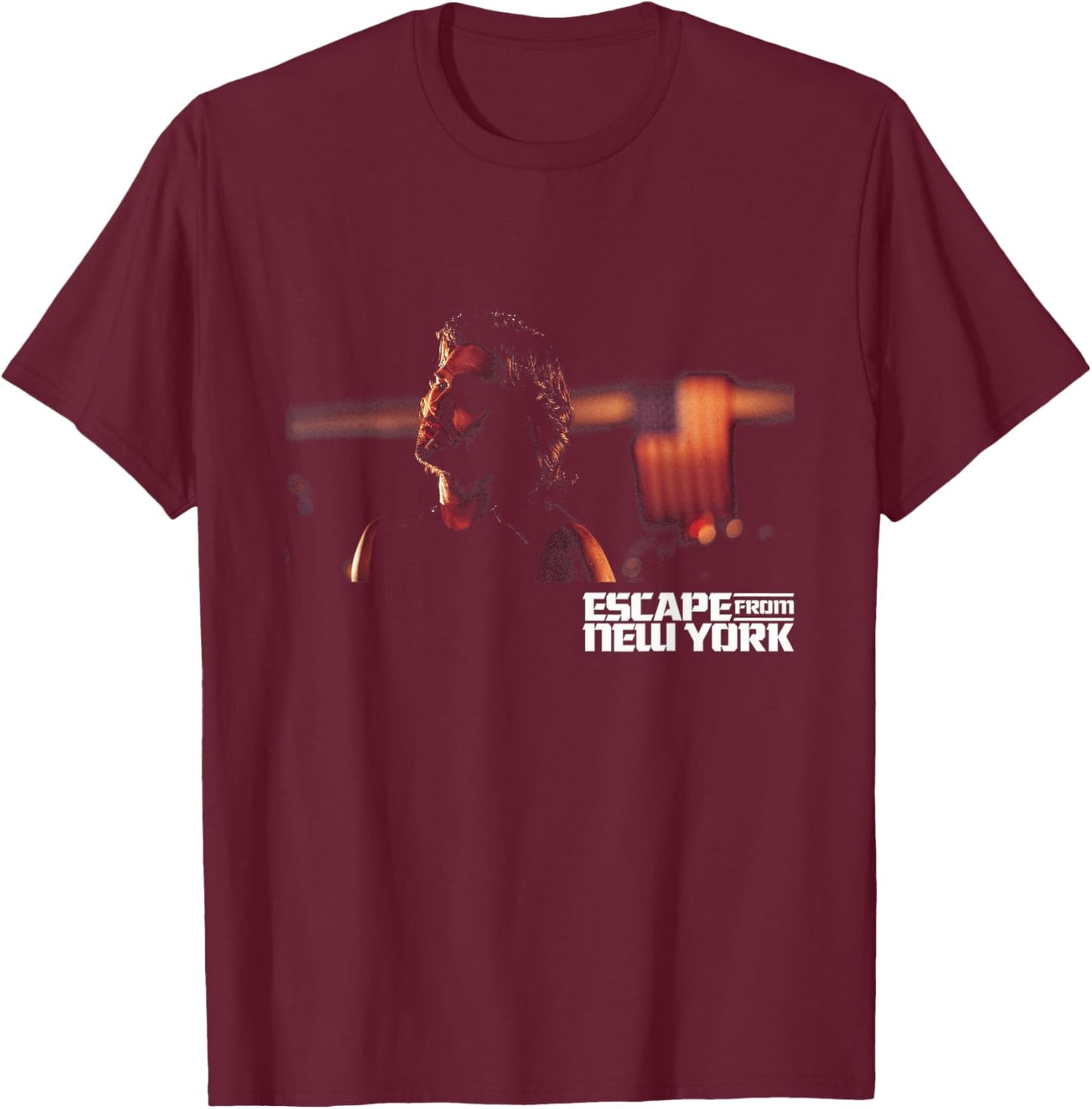 Escape From New York Call Me Snake T-Shirt - T-Shirt | Maroon