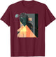 Star Wars Darth Vader Art Deco Profiles T-Shirt - T-Shirt | Maroon